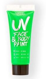 verkoop - attributen - Opmaken - Body and face UV paint tube groen